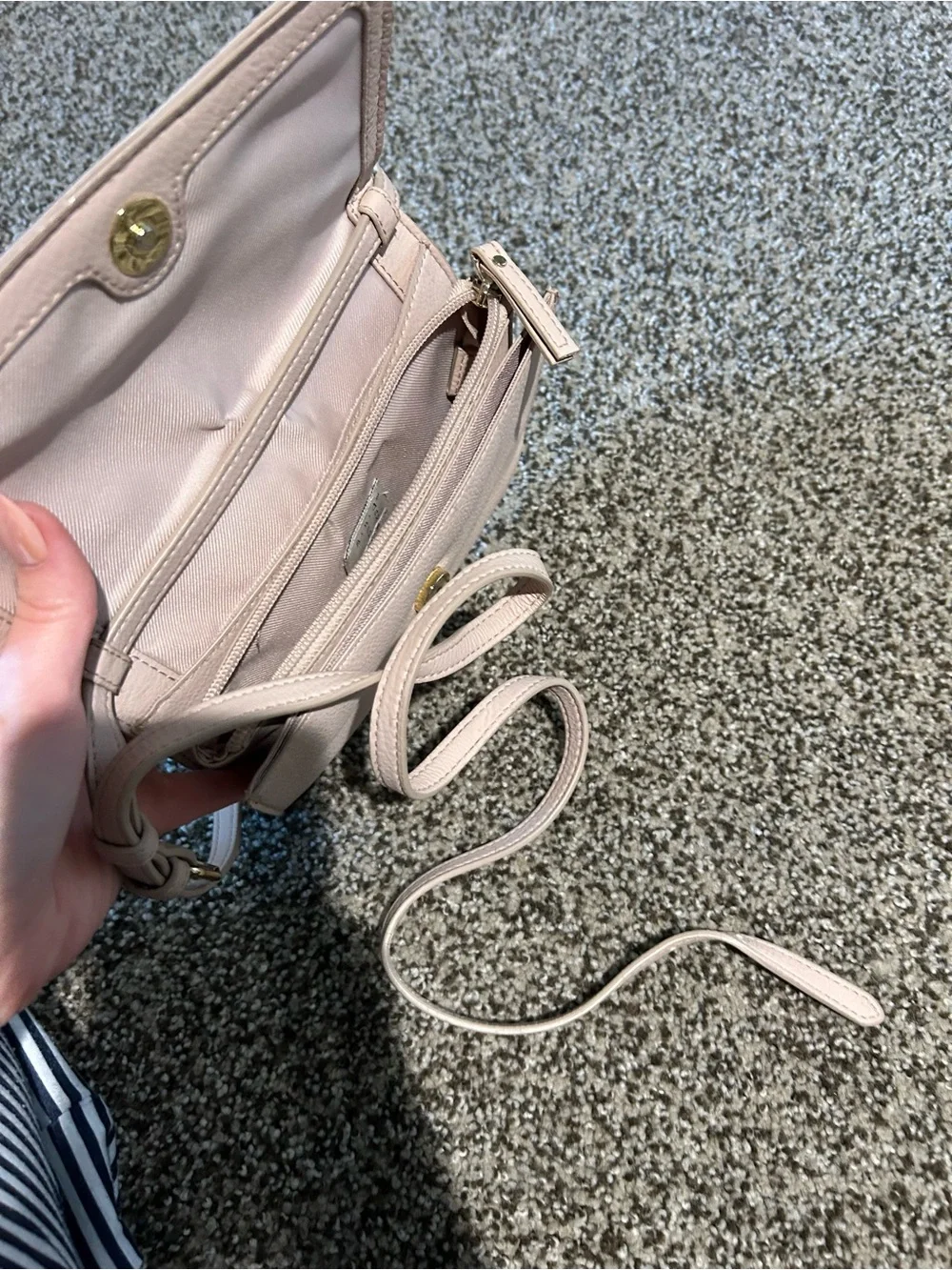 A New Day Women's Crossbody Bag in Light Pink